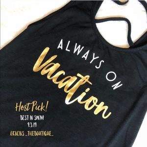 ❗️Always on Vacation bathing suit Cover-Up❗️